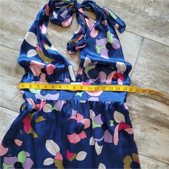 New With Tags Wet Seal Y2K 100% Silk Halter Top - Picture 5 of 8